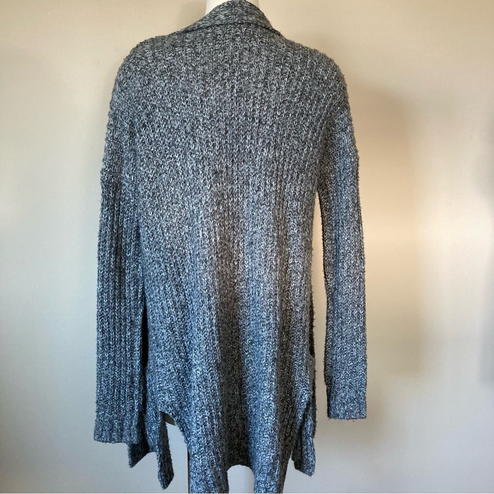 Abercrombie & Fitch Grey Heathered Knit Wool Blend Cardigan Size XS/S - Picture 2 of 4